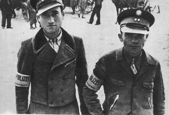 Jewish ghetto policemen, an arm of the Judenrat